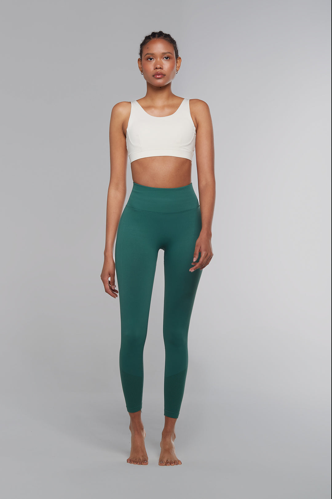 YOHEI OHNO vista leggings オリーブ YOHEI OHNO vista leggings オリーブ Women's green leggings | OYSHO