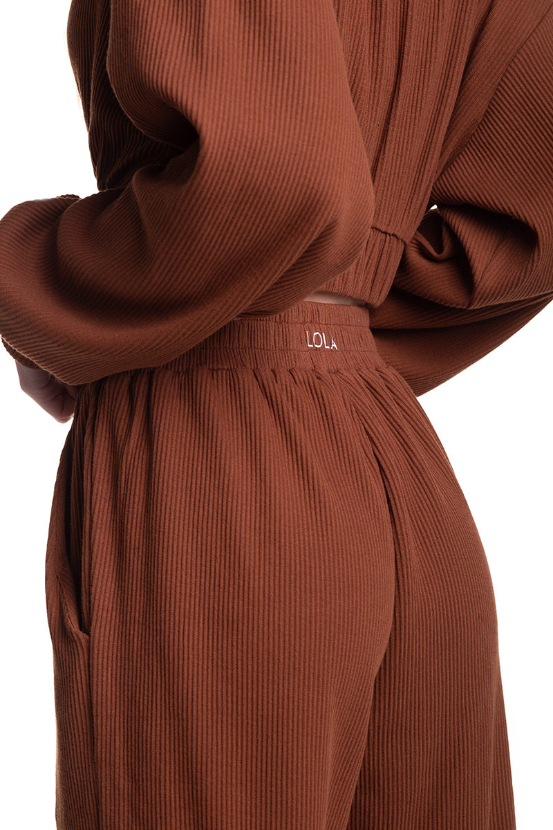 Sweater & Jogger - Caramel
