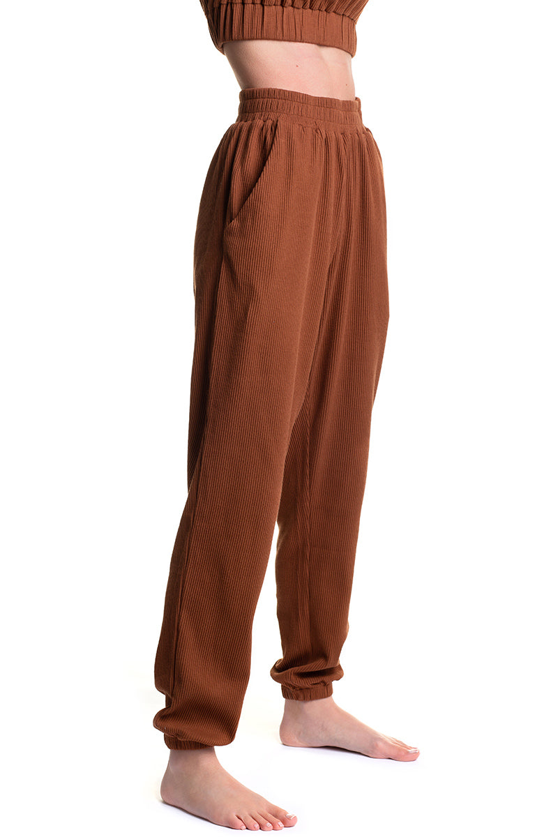 Sweater & Jogger - Caramel
