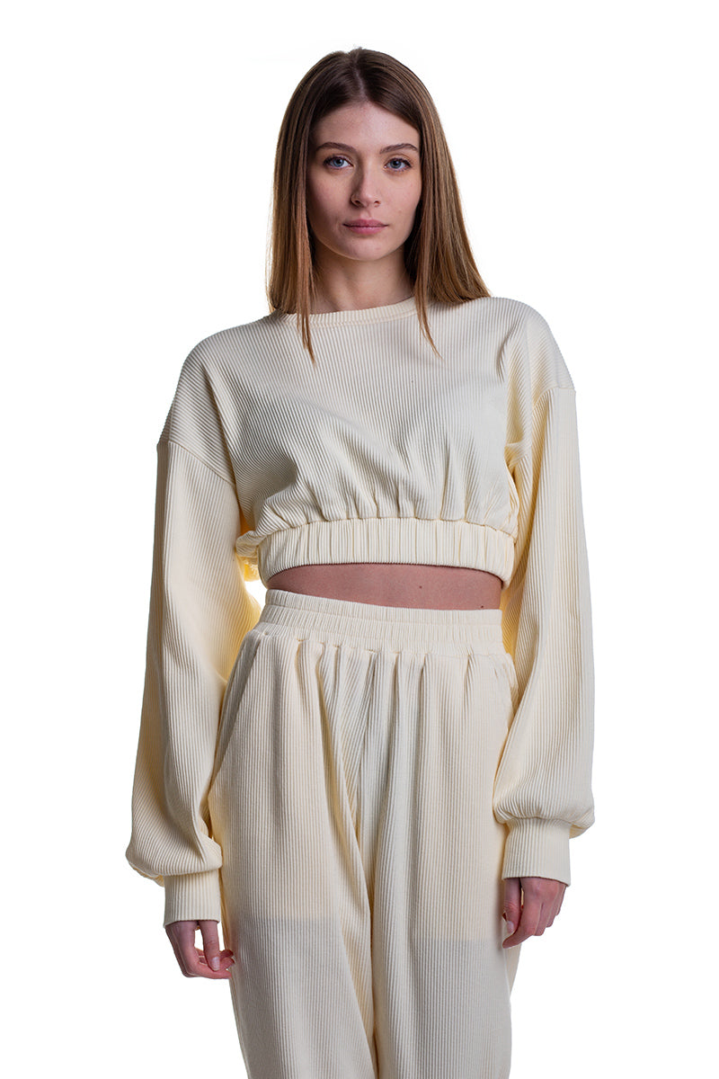 Sweater & Jogger - Sandy Beige